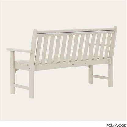 POLYWOOD Vineyard 60-Inch Bench, Sand