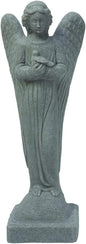 Morning Angel Statue – Natural Granite Appearance – Made of Resin – Lightweight – 29” Height