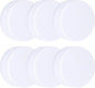 3LB Heavy Duty Outdoor Curtain Weights, Strong Magnetic Gazebo Curtain Weights, Rubber Covered Waterproof Drapery Weight, Prevent Curtain Liner from Blowing Around, White, 6 Pairs