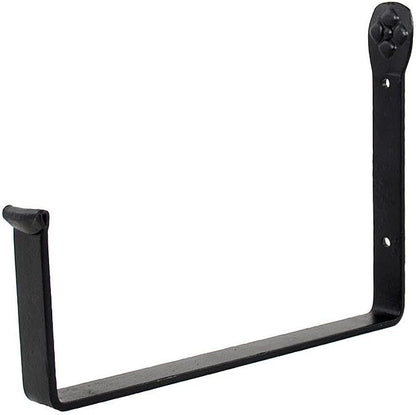 Achla Designs SFB-03 Wall-Mount, 10 inch Flower Window Box Planter Brackets, 10-inch, Black