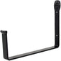 Achla Designs SFB-03 Wall-Mount, 10 inch Flower Window Box Planter Brackets, 10-inch, Black