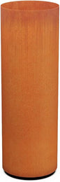 PLANTERCRAFT Corten Steel Metal Planter Box, Round Sizes, Modern Garden Steel planters for Commercial and Residential Outdoor Use.