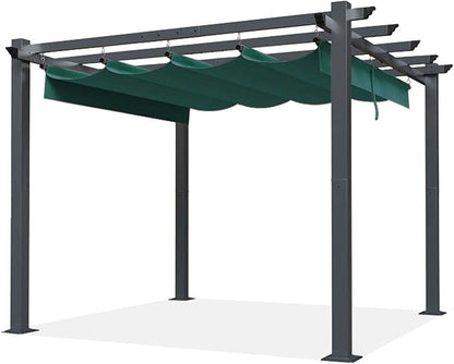 SCOCANOPY Replacement Cover Compatible with Home Depot Hampton Bay Pergola # GFM00467F,GFM00469A,(Forest Green)
