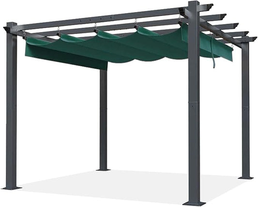 SCOCANOPY Replacement Cover Compatible with Home Depot Hampton Bay Pergola # GFM00467F,GFM00469A,(Forest Green)