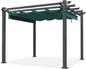 SCOCANOPY Replacement Cover Compatible with Home Depot Hampton Bay Pergola # GFM00467F,GFM00469A,(Forest Green)