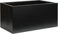Galvanized Steel Metal Planter Rectangular Indoor 32" L x 16" W x 16" H Black Planter Box Large Outdoor Planters Steel Commercial Residential for Patio, Garden
