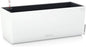 Lechuza BALCONERA Color 50 White, Self-Watering Window Box (Railing Planter), H7.5 L19.7 W7.5 in