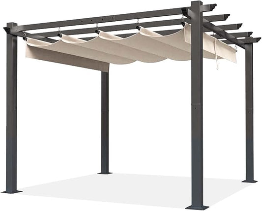 SCOCANOPY Light Beige Replacement Cover Compatible with Home Depot Hampton Bay Pergola # GFM00467F,GFM00469A