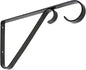 National Hardware N274-514 V2653 Plant Brackets in Black, 6"