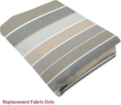 Garden Winds Universal Pergola Replacement Canopy - Standard 350 - Stripe Stone