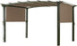 Garden Winds Universal Pergola Replacement Canopy Top Cover, Dimensions: 205" L x 81" W - Classic Brown Nutmeg, 350