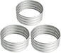 2x2x1ft-3pcs-Oval Raised Garden Bed Kit, Galvanized Planter Garden Boxes Outdoor, Metal Raised Garden Beds for Vegetables,Fruits, Flower,Silver