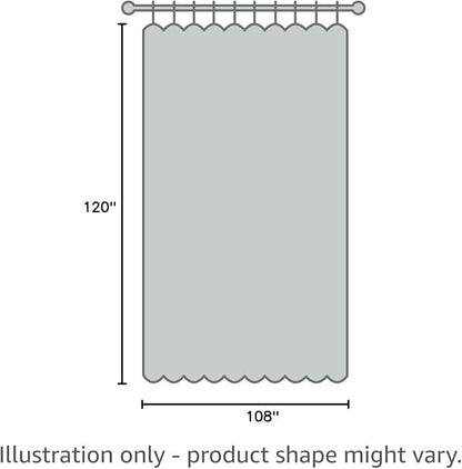 NICETOWN Sliding Door Curtain for Patio Extra Wide, Grommet Top Thermal Insulated Blackout Big Door Blind for Sunroom/Pavilion/Patio, Room Divider Drape, Tan, 1 Piece, 120" Wide by 108" Long