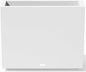 Veradek Block Series Span Plastic Planter - Tall Rectangular Planter for Indoor or Outdoor Patio/Porch, White, 24.25 in Height, 12 in Width, 30 in Length