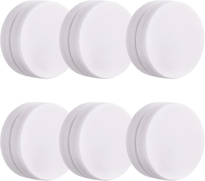 Magnetic Shower Curtain Weights, Rubber Covered Heavy Duty Weights, Prevent Curtain Liner from Blowing Around, Work for Drapery, Tablecloth, Flag, Outdoor Curtain 6 Pairs(Pack of 12)