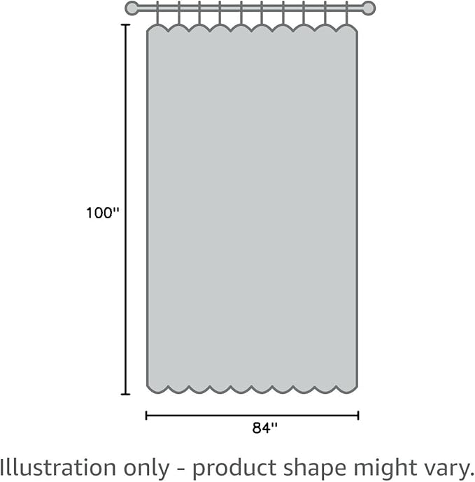 NICETOWN Navy Blue Outdoor Curtain for Patio Waterproof & Windproof Extra Wide, Rustproof Top and Bottom Grommet Blackout Thermal Insulated Indoor Outdoor Drape for Pergola, 1 PC, W100 x L84