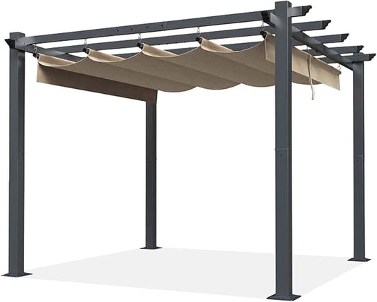 SCOCANOPY Replacement Cover Compatible with Home Depot Hampton Bay Pergola # GFM00467F,GFM00469A,(Khaki)