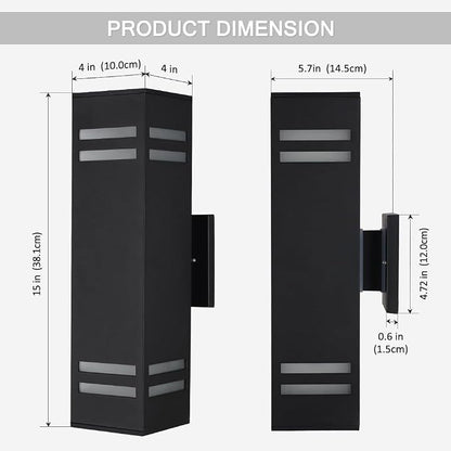 Cerdeco Aluminum Modern Outdoor Wall Light - Image 5