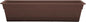 Bloem Dura Cotta Window Box Planter: 30" - Chocolate - Large Box with Tray, Weatherproof Resin Box, Removable Tray for Indoor & Outdoor Use, Gardening, 4 Gallon Capacity