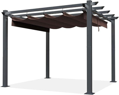 SCOCANOPY Replacement Cover Compatible with Home Depot Hampton Bay Pergola # GFM00467F,GFM00469A,(Brown)