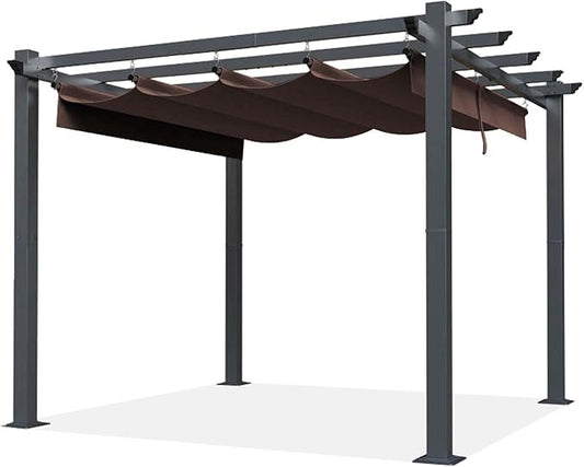 SCOCANOPY Replacement Cover Compatible with Home Depot Hampton Bay Pergola # GFM00467F,GFM00469A,(Brown)