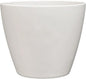Classic Home and Garden Vogue Planter Pots w/Pottery Quality Finish - Modern Indoor & Outdoor Flower Pots - UV-Resistant Porch Planters - Decorative Pot for Flowers & Herbs (8” Stark White)