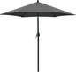 Sunnyglade 7.5' Patio Umbrella Outdoor Table Market Umbrella with Push Button Tilt/Crank, 6 Ribs
