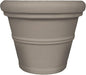 Tusco Products Rolled Rim Garden Planter, 36-inch, Safari