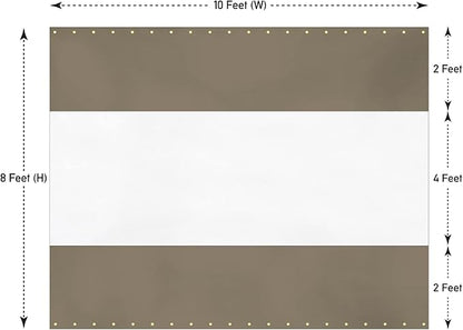 Covers & all Outdoor Clear Panel Curtain, 12 oz Vinyl Outdor Curtains - Image 2