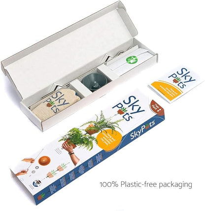 Two Pack, All-New Pot Hanging Kits + Accessories, Indoor/Outdoor, Build Vertical Gardens, Hang Individual Planters