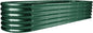 Land Guard 8×2×1.5ft Galvanized Raised Garden Bed Kit, Raised Garden Boxes Outdoor, Oval Metal Raised Garden Beds for Vegetables, Forest Green