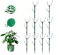 Stackable Monstera Moss Pole - 10 PCS Coir Plant Support Stakes for Indoor Plants, Bendable Totem Pole for Climbing Vines, Money Plant | Durable Indoor Plant Stakes (10 Pack)