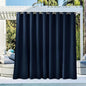 NICETOWN Outdoor Curtainch for Patio Waterproof 140 inch Wide, Rustproof Grommet Thermal Insulated UV Blocking Cabana Curtainch & Drape, Privacy Safe Shade for Gazebo, Sage Green, 1 PC, 95-Inch Long