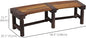 Tree Bench, Curved Brown Fir Wood Seat, 660 lb Capacity