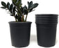 Wholesale Nursery Pot in Bulk 30-Pack 2 Gallon 9 Inch Plastic Planters for Outdoor Indoor Plants Gardening Flower Pots with Drainage Holes Color Black