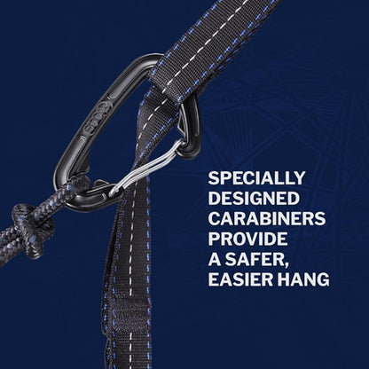 ENO, Eagles Nest Outfitters DoubleNest Lightweight Camping Hammock, 1 to 2 Person, Special Edition Colors, ATC