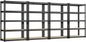REIBII Storage Shelves 2020LBS Garage Shelving Heavy Duty Metal Shelving 5 Tier Metal Shelf for Garage Pantry Closet Kitchen Basement 28" W x 12" D x 59.8" H, 4 Pack