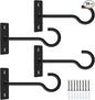 4Pack 4inch Wall Hook for Hanging Plant Bracket