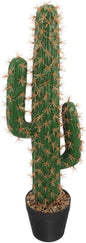ABOOFAN Artificial Saguaro Cactus in Pot Faux Succulent Plant 20.86In Large Fake Potted Cacti Decorative Bonsai for Home Office Garden D Cor