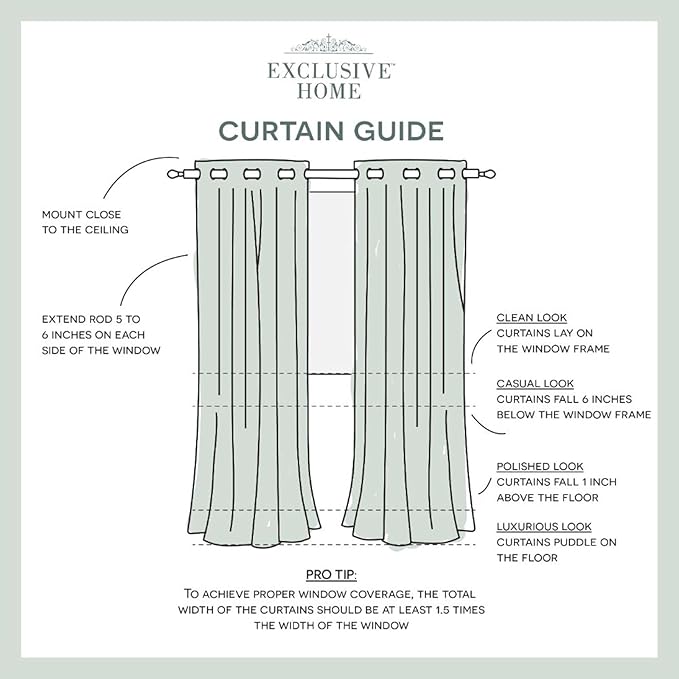 Exclusive Home Cabana Solid Indoor/Outdoor Light Filtering Hook-and-Loop Tab Top Curtain Panel Pair, 54"x63", Taupe