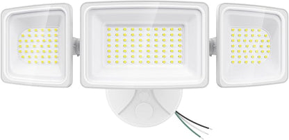 Onforu 130W LED Security Light, 13000LM Outdoor Indoor Flood Light Switch Controlled, IP65 Waterproof LED Exterior Floodlight, 6500K White Wall Mount Security Lighting for Entryway,Garage,Yard,Eave