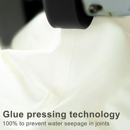 LOVE STORY Right Triangle 6'x12'x13.4' Waterproof Sun Shade Sail Canopy UV Block for Outdoor Patio Backyard Carport,Cream(We Make Custom Size)
