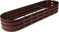 GADI 67-Inch Raised Garden Bed, Metal Planter Box for Vegetables and Flowers, Large Outdoor Gardening Kit, Easy DIY Assembly, Weather-Resistant & Rust-Proof