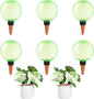 6pcs Large Plant Self Watering Globes, 17.5 oz Plastic Water Bulbs Top Fill, Plant Watering Devices System Slow Release Terracotta, Water Spikes Stakes for Indoor(6pack)