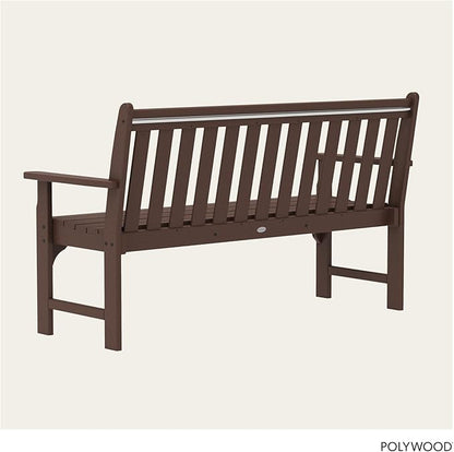 POLYWOOD GNB60MA Vineyard 60" Bench, Mahogany