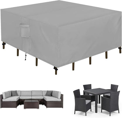 Easy-Going Square Patio Furniture Cover Waterproof Outdoor Dining Table and by Easy-Going