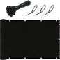 UPGRADE Privacy Fence Screen 6'x10' Black Outdoor 90% Visibility Blockage 170 GSM Mesh Shade Cover Panels for Backyard,Balcony,Home Decoration with Zip Ties,Customized Avaliable
