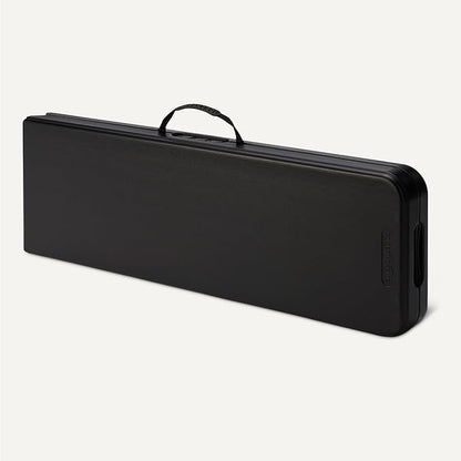 Amazon Basics 6ft Folding Bench for Indoor & Outdoor Use with Carrying Handle, Black