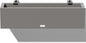 Veradek Block Series Railing Planter - Rectangular Flower Box for Outdoor Balcony/Fence | Durable All-Weather Use with Adjustable Brackets | Modern Décor for Flowers, Succulents, Hanging Plants