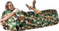 WEKAPO Inflatable Couch Air Lounger Chair - Camping & Beach Accessories, Portable Blow up Sofa for Hiking, Lawn, Indoor/Outdoor Movies & Music Festivals. Lightweight and Easy to Set Up Air Hammock